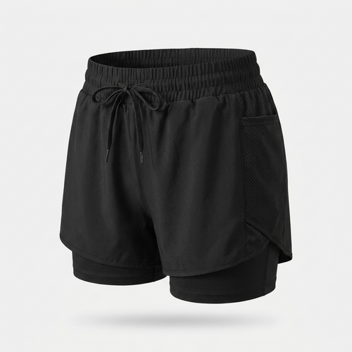 AXION Flow Shorts — 2-in-1 Training Shorts