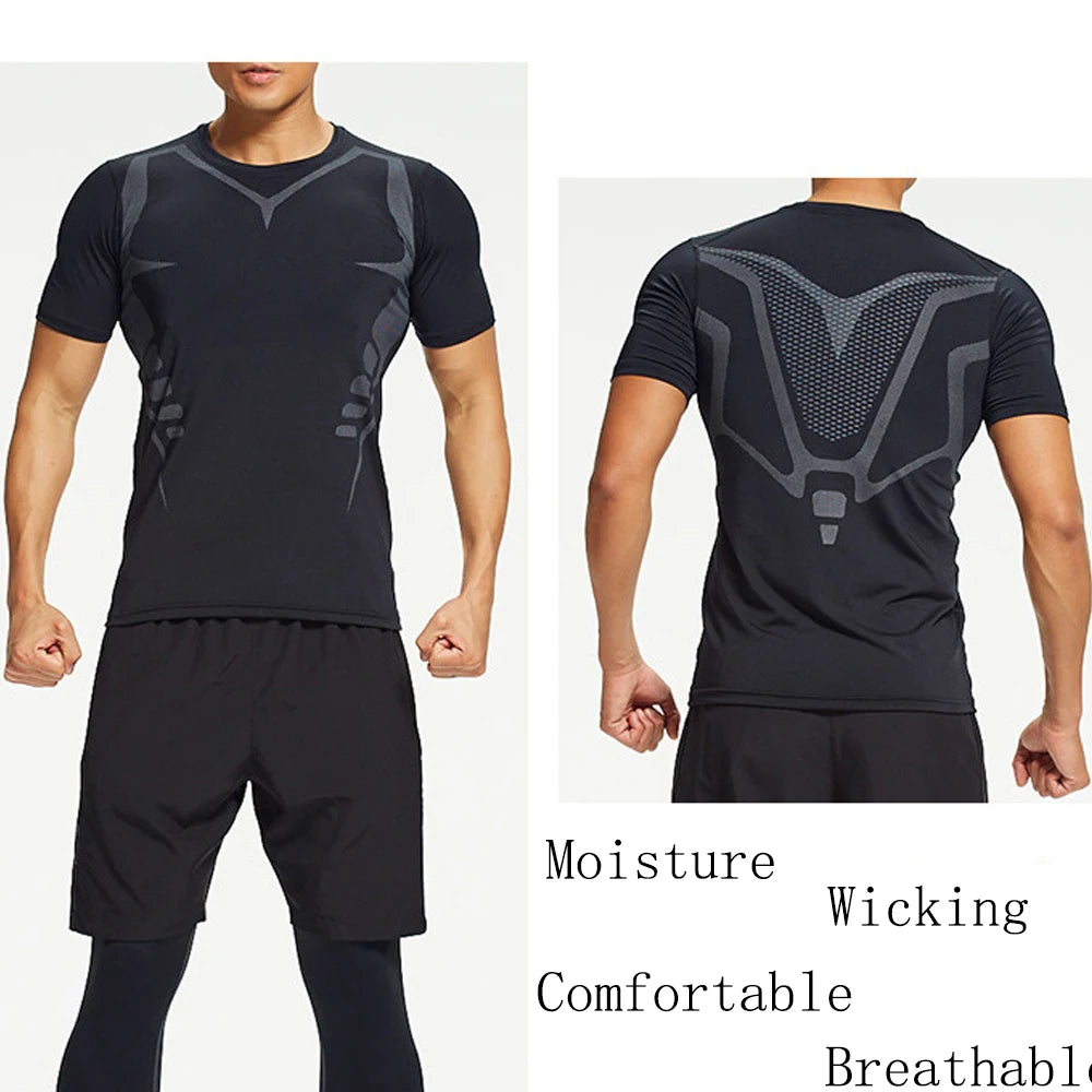 AXION Core Tee — Compression Training Tee