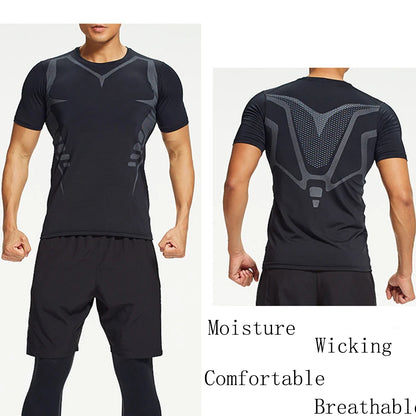 AXION Core Tee — Compression Training Tee