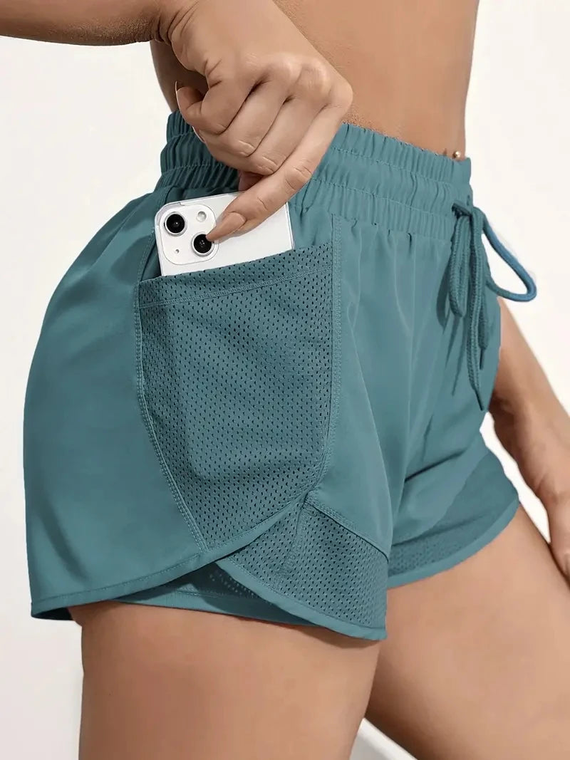 AXION Flow Shorts — 2-in-1 Training Shorts